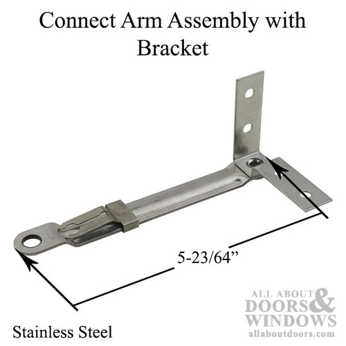 Connect Arm Assembly with Bracket 5-23/64