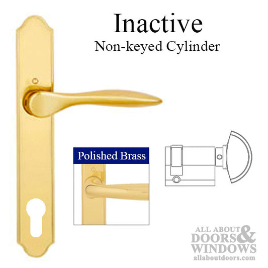 Handleset, New Orleans M1610/374N, Inactive - Resista Brass