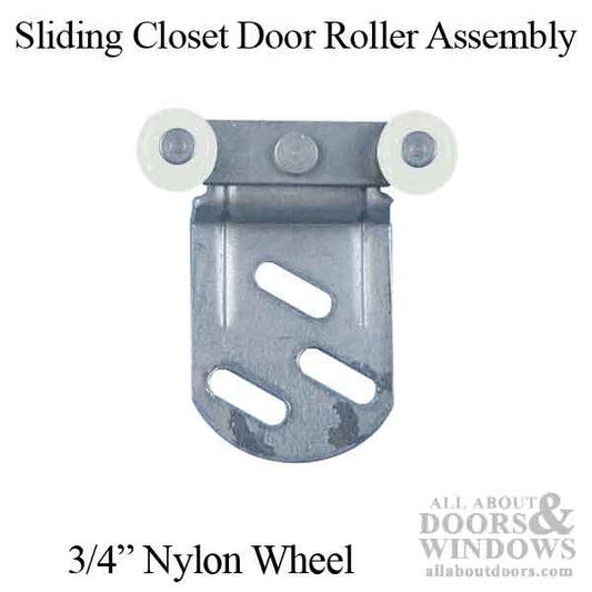 Sterling Hardware 2-Wheel Sliding Closet Door Roller Assemblies, 620 series