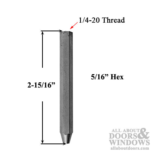 Shootbolt Tip, for concealed MPL -  3