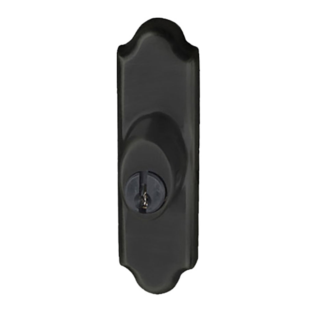 Andersen Gliding Door Keyed Lock, Covington - RH, Oil-Rubbed Bronze - Andersen Gliding Door Keyed Lock, Covington - RH, Oil-Rubbed Bronze