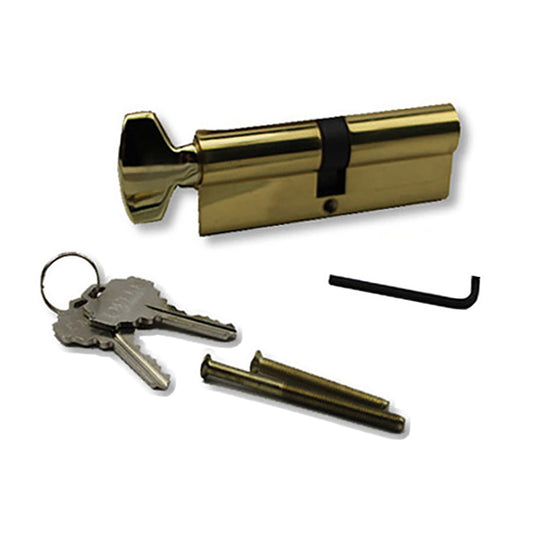 Active Keyed 45 / 45 Euro Cylinder Kit for 2-3/4" Thick Door