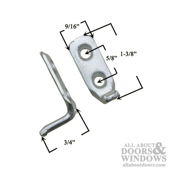 Peachtree Ariel DH Aluminum Upper Sash Pivot Pin - Peachtree Ariel DH Aluminum Upper Sash Pivot Pin