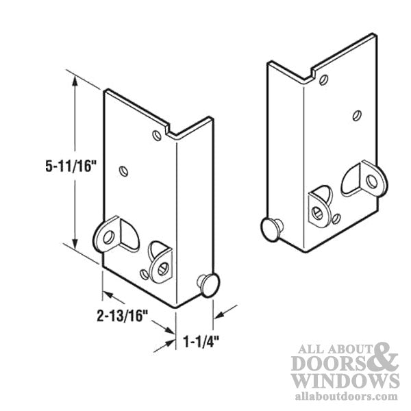 Bottom Lifting Bracket Set, Left & Right - Pairs - Bottom Lifting Bracket Set, Left & Right - Pairs