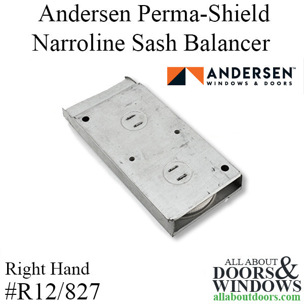 Andersen Perma-Shield Narroline Double-Hung Window Sash Balancer - R12/827 - Andersen Perma-Shield Narroline Double-Hung Window Sash Balancer - R12/827