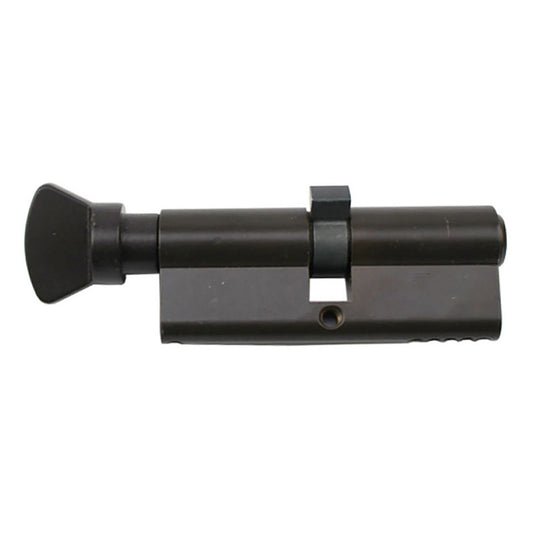 Hoppe Euro-Profile Cylinder, 35.5/35.5, Keyed Alike - Rustic Umber