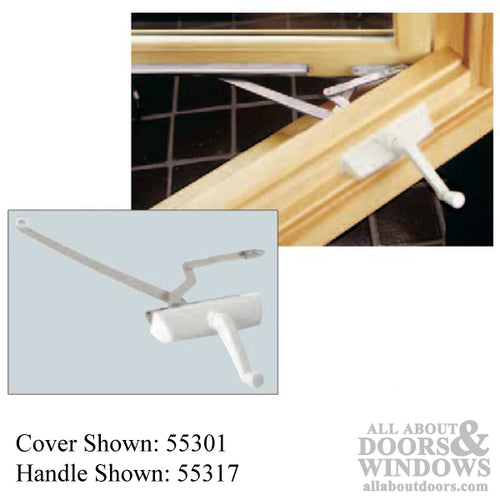 Truth Dual Arm Entrygard Casement Operator Left Hand Short Link Window Operator - Truth Dual Arm Entrygard Casement Operator Left Hand Short Link Window Operator