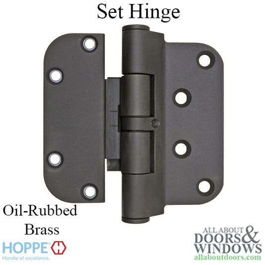 Hoppe F79, 2009 Set Hinge, RHI / LHO- Oil Rubbed Brass