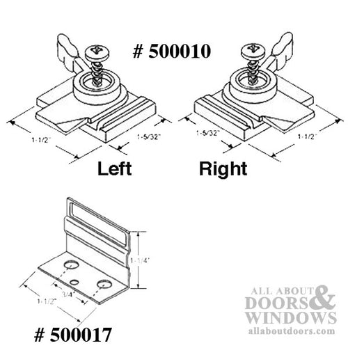 Therma-Gard, sweep lock - White - Choose Handing - Therma-Gard, sweep lock - White - Choose Handing