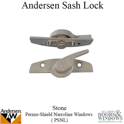 Unavailable - Andersen Sash Lock, Metal PSNL, 1968-1994 - Stone - Unavailable - Andersen Sash Lock, Metal PSNL, 1968-1994 - Stone