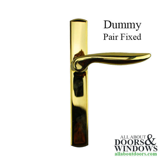 HOPPE Toronto Multipoint Lock Handleset M1020/216N Resista Brass Dummy