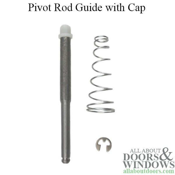 Pivot Rod, 3/8, Guide, w/ Cap - Pivot Rod, 3/8, Guide, w/ Cap