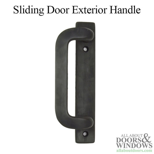 Andersen Frenchwood Sliding Door Exterior Handle, Anvers - Oil Rubbed Bronze - Andersen Frenchwood Sliding Door Exterior Handle, Anvers - Oil Rubbed Bronze