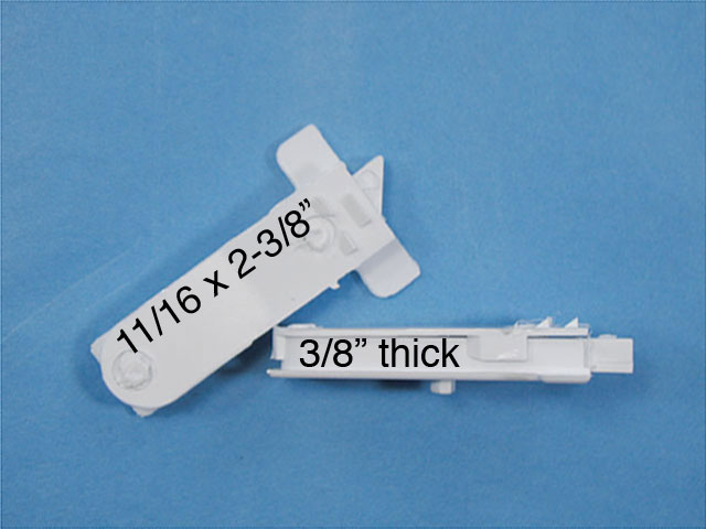 Tilt Latch, T - shape, Vinyl WIndow, Small 2-3/8 - White - Tilt Latch, T - shape, Vinyl WIndow, Small 2-3/8 - White