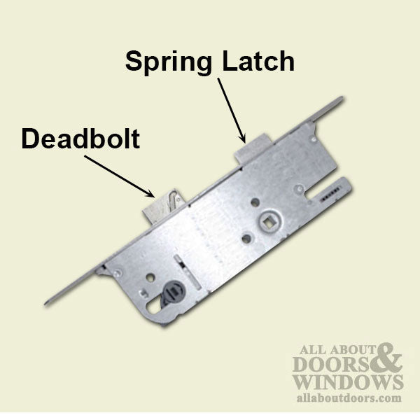 G-U Monolock 35/92 Single Point Mortise Lock (SPL) - Stainless Steel - G-U Monolock 35/92 Single Point Mortise Lock (SPL) - Stainless Steel