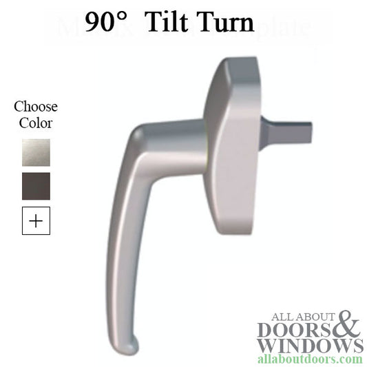 Multipoint Tilt Turn Casement Window Handle