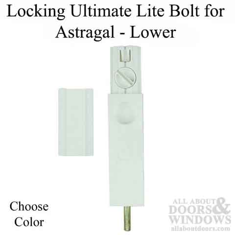 Locking Ultimate Lite Bolt for Astragal - Lower