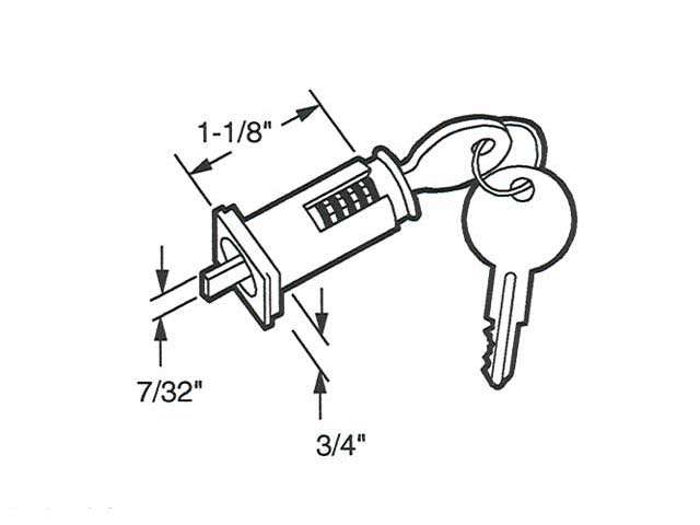 Cylinder, Wafer Type - Glass Sliding Patio Door - Cylinder, Wafer Type - Glass Sliding Patio Door
