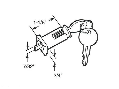 Cylinder, Wafer Type - Glass Sliding Patio Door - Cylinder, Wafer Type - Glass Sliding Patio Door