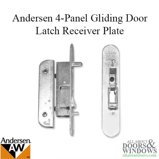 Latch Receiver, Andersen 4 Panel, REACHOUT LOCK