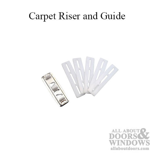 Riser and guide for Carpet