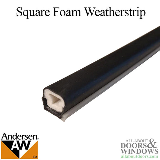 Andersen Window Weatherstrip Narroline Top and Bottom Rail Foam Weatherstrip 42" Long