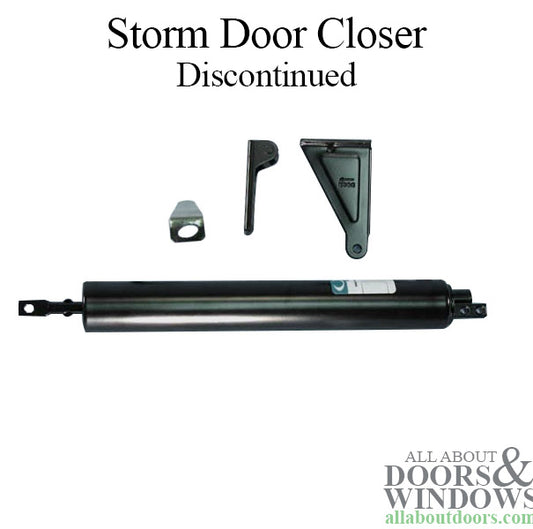 Light Duty Black Storm Door Closer