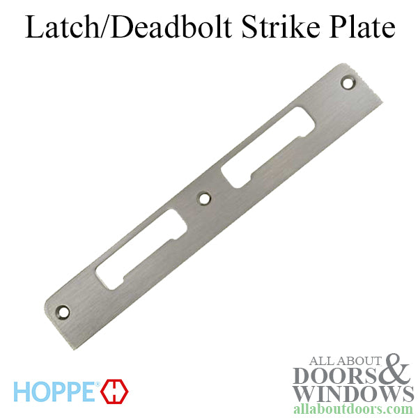 Latch & Deadbolt Strike Plate - Latch & Deadbolt Strike Plate