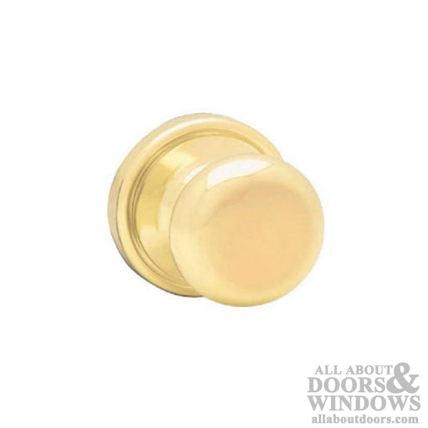 Kwikset Hancock Privacy Door Knob Polished Brass Door Handle Kwikset 730H-3RGC - Kwikset Hancock Privacy Door Knob Polished Brass Door Handle Kwikset 730H-3RGC