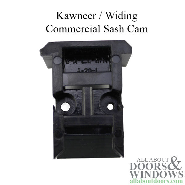 Kawneer / Widing Commercial Sash Cam - Black - Kawneer / Widing Commercial Sash Cam - Black