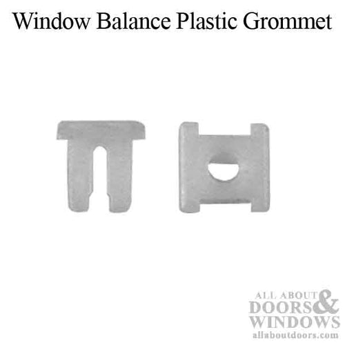 Tube Balance Screw and Plastic Grommet - Vinyl Window - Tube Balance Screw and Plastic Grommet - Vinyl Window