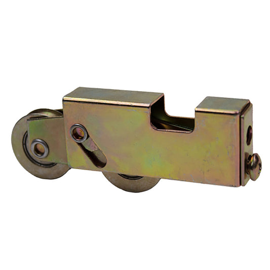 Sliding Patio Door Roller 1.25 Inch Steel Wheel Open Top Steel Housing
