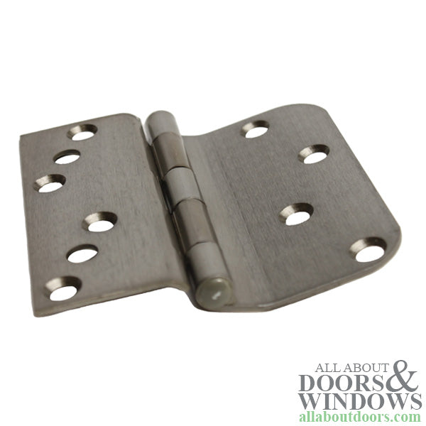 Peachtree Door Hinge 4 x 4 Offset Leaf  Plain Bearing Outswing Door - Peachtree Door Hinge 4 x 4 Offset Leaf  Plain Bearing Outswing Door