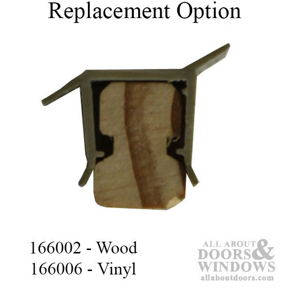 Parting Stop Weather-strip Vinyl Plastic Grey - Parting Stop Weather-strip Vinyl Plastic Grey