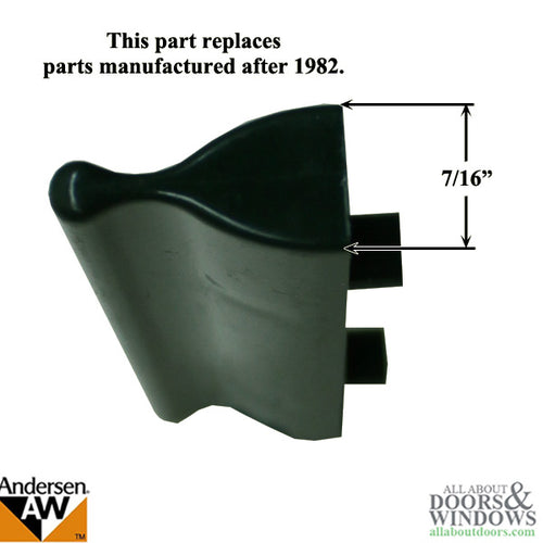 Andersen Frenchwood Gliding Doors Outside Screen Pull Handle for 2 and 3 Panel Doors - Andersen Frenchwood Gliding Doors Outside Screen Pull Handle for 2 and 3 Panel Doors