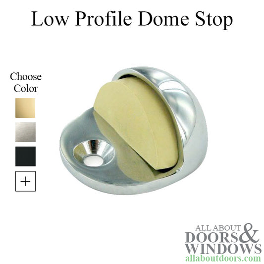 Low Profile Dome Stop - Choose Color