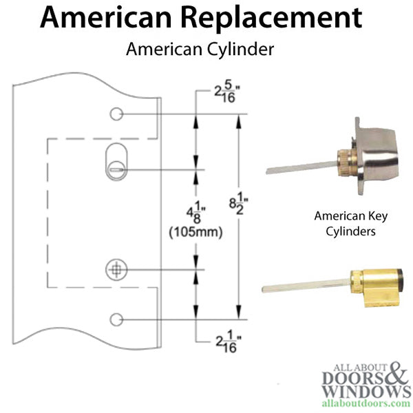 Multipoint Trim, 2 x 10 inch, American, Stainless Steel, Choose Options - Multipoint Trim, 2 x 10 inch, American, Stainless Steel, Choose Options