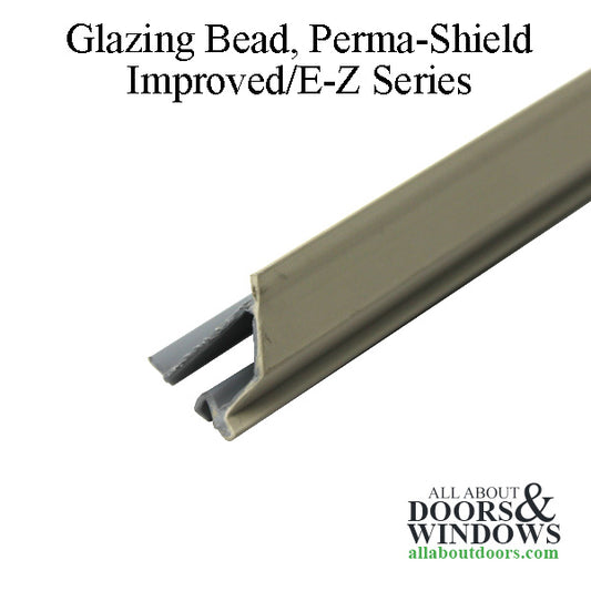 Glazing Bead, Perma-Shield Improved/E-Z series, Sandtone, 5/8", Rail, CW1, 24-29/32"