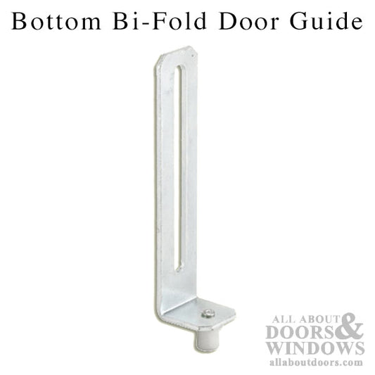 Bi-Fold Door Bottom Guide Nylon and Steel