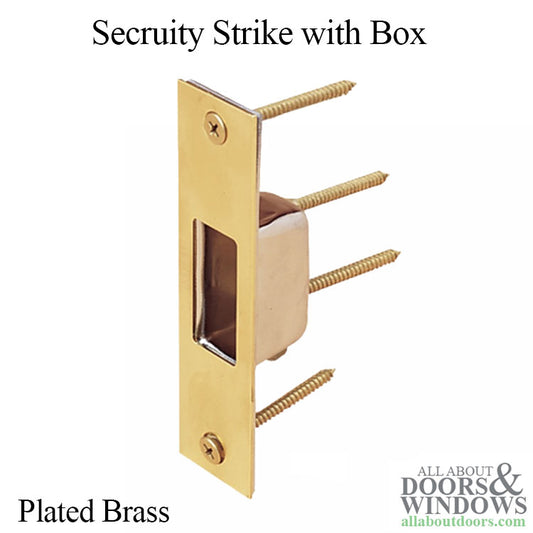 Armored Security Strike with Box Strike - Brass Plated