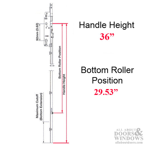 16mm Auto Gear, 45/92, Roller @ 29.53