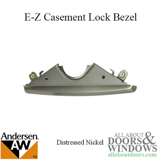 Andersen E-Z Casement Lock Bezel - Distressed Nickel