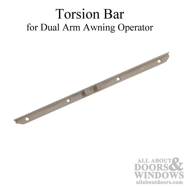 Torsion Bar for Dual Arm Awning Operator - Torsion Bar for Dual Arm Awning Operator