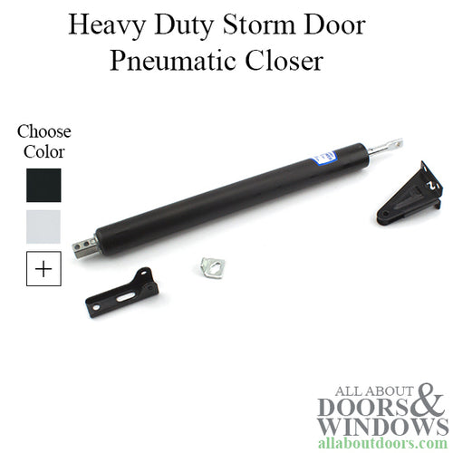 Storm Door Closer, Medium to Heavy Duty Hydraulic - Choose Color - Storm Door Closer, Medium to Heavy Duty Hydraulic - Choose Color