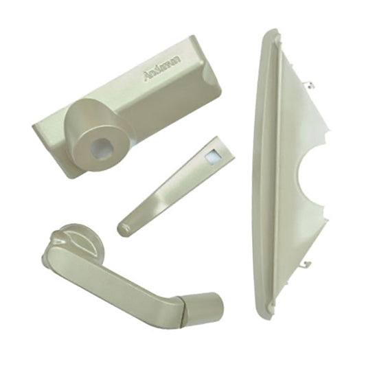 Andersen Casement Window - 200/400 Series - Hardware Pack - Folding Contemporary - Gold Dust