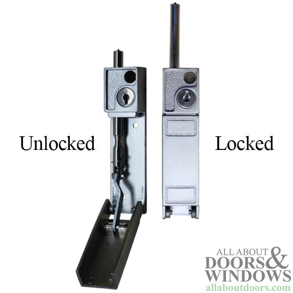 Keyed Bolt Lock for Sliding Patio Door - Keyed Bolt Lock for Sliding Patio Door
