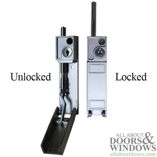 Keyed Bolt Lock for Sliding Patio Door - Keyed Bolt Lock for Sliding Patio Door