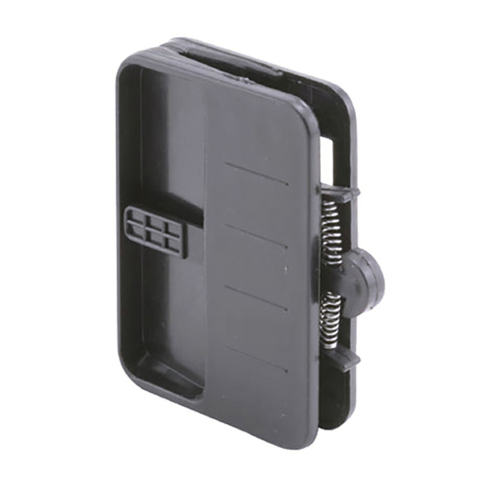 Non-Handed Plastic Latch & Pull Handle Set with Security Lock for Sliding Screen Door - Black - Non-Handed Plastic Latch & Pull Handle Set with Security Lock for Sliding Screen Door - Black