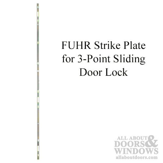 Fuhr Sliding Multipoint Lock Strike Plate 52"