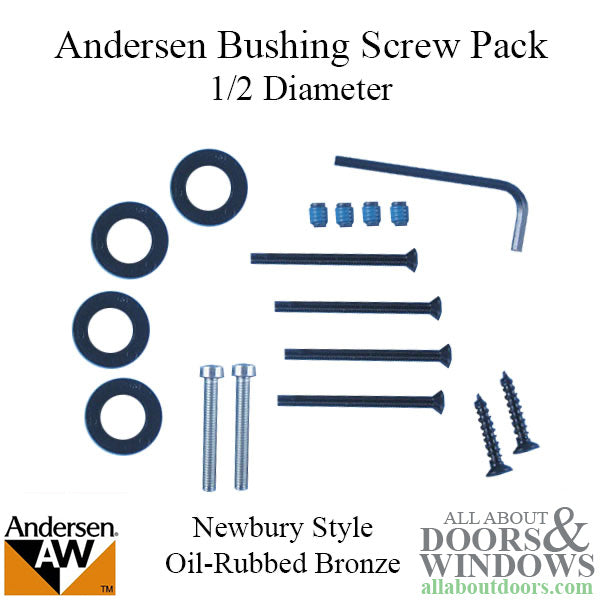 Andersen Bushing Screw Pack For Frenchwood Hinged Patio Doors - Andersen Bushing Screw Pack For Frenchwood Hinged Patio Doors